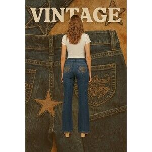 “RARE Vintage Zena Jeans Size 10 | Style 571-051811 | Embroidered Y2K Bootcut...